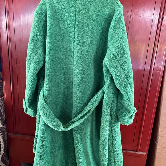 Fashion Nova Vibrant Green Teddy Jacket - Picture 11 of 13